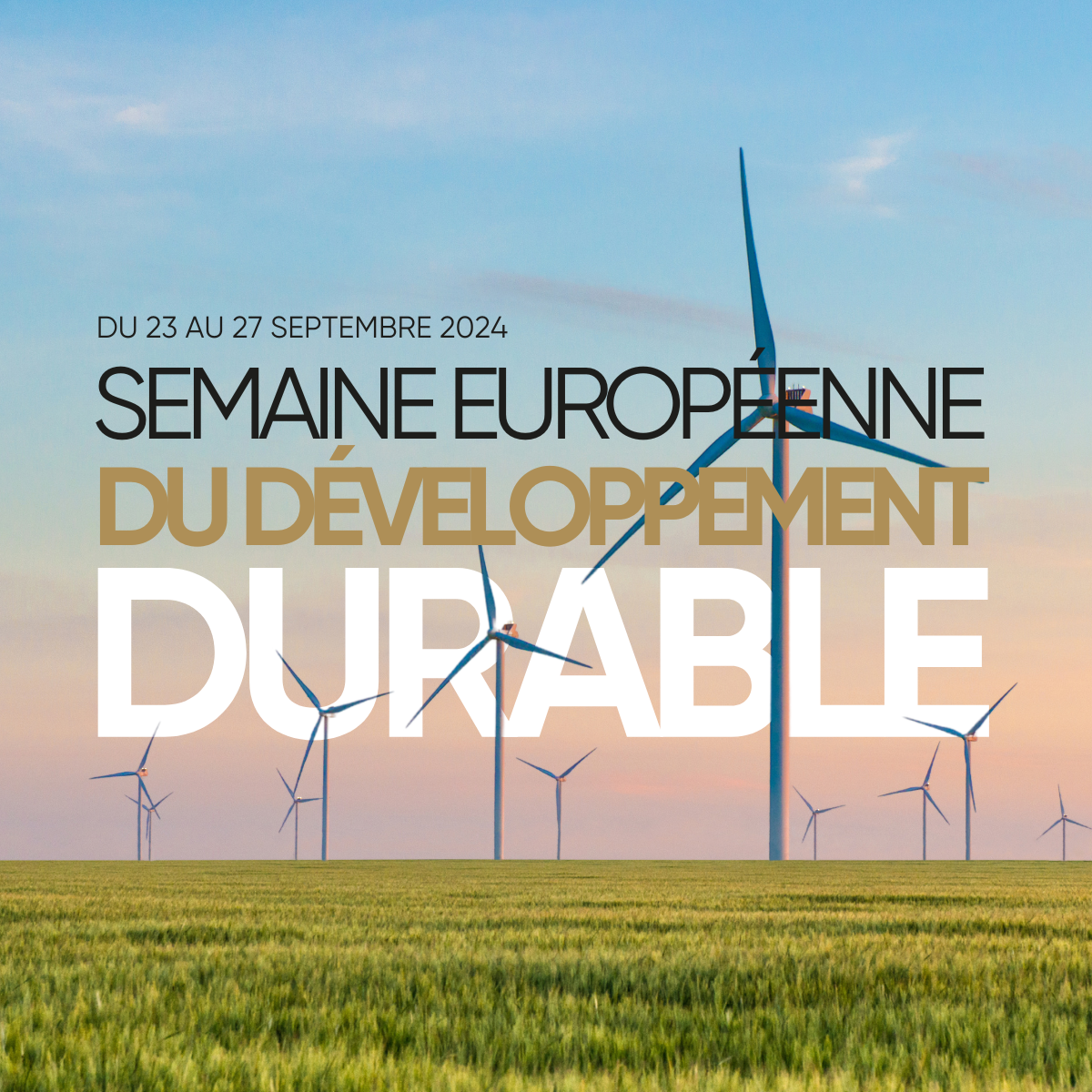 Semaine Européenne du Développement Durable